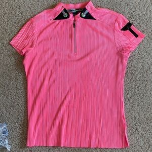 Jamie Sadock Pink Golf shirt